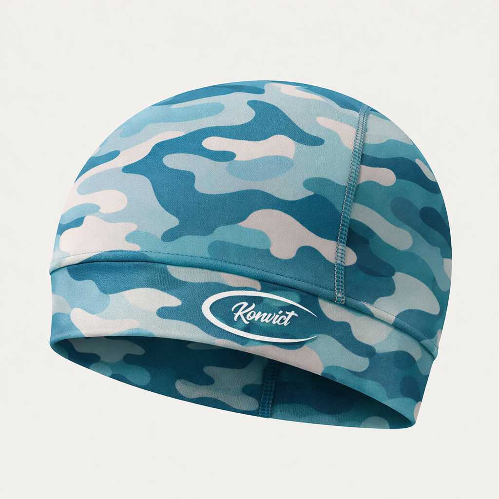 Konvict Blue Skull-Cap