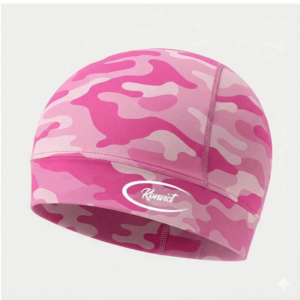 Konvict Pink-Camo Skull Cap