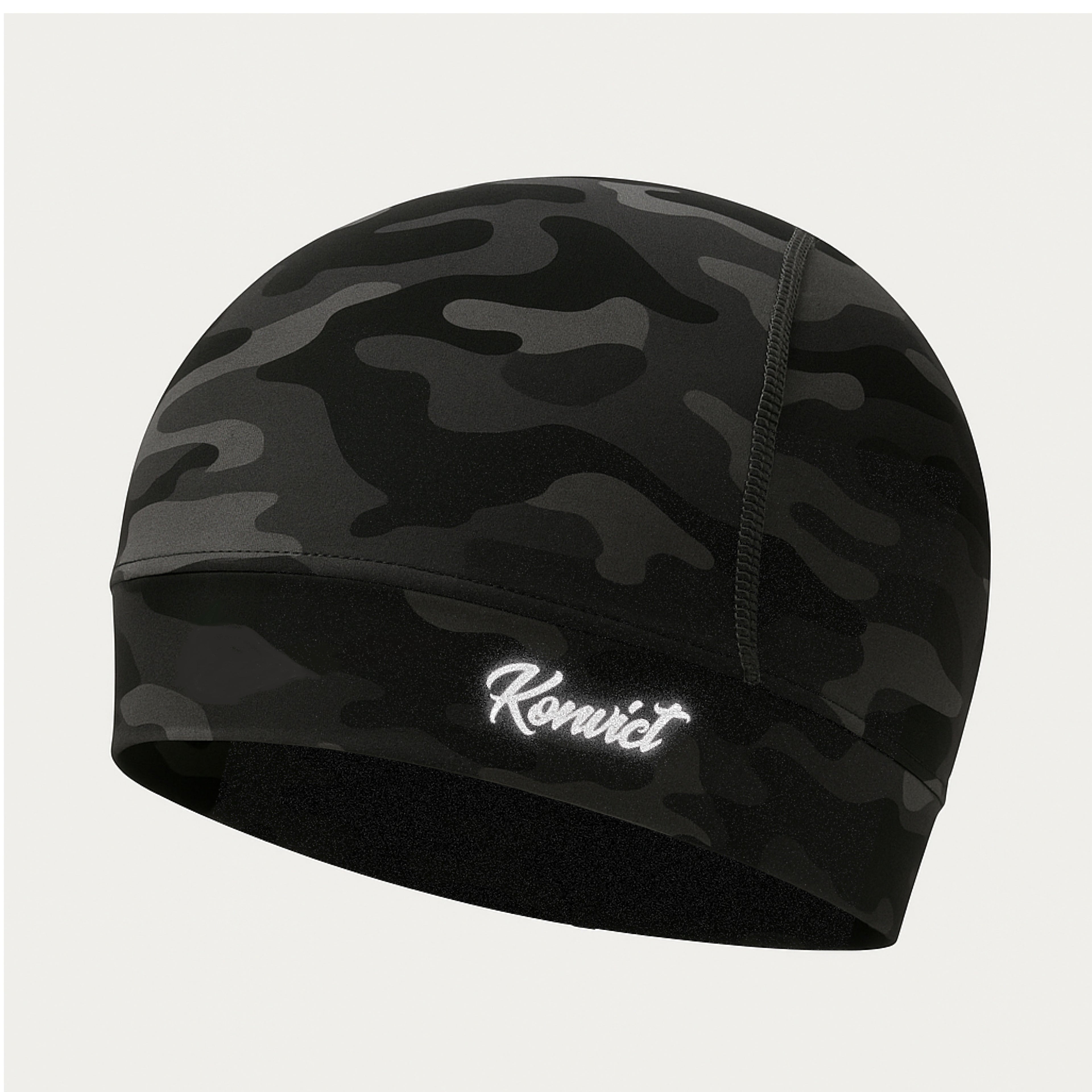 Konvict Black Camo Skull Cap